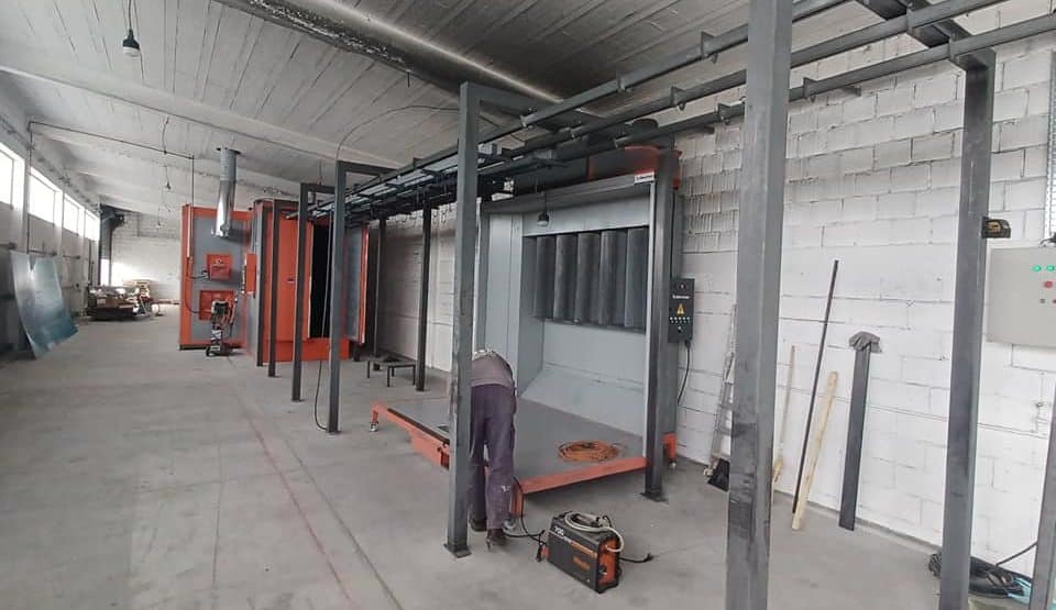 Machine de Thermolaquage