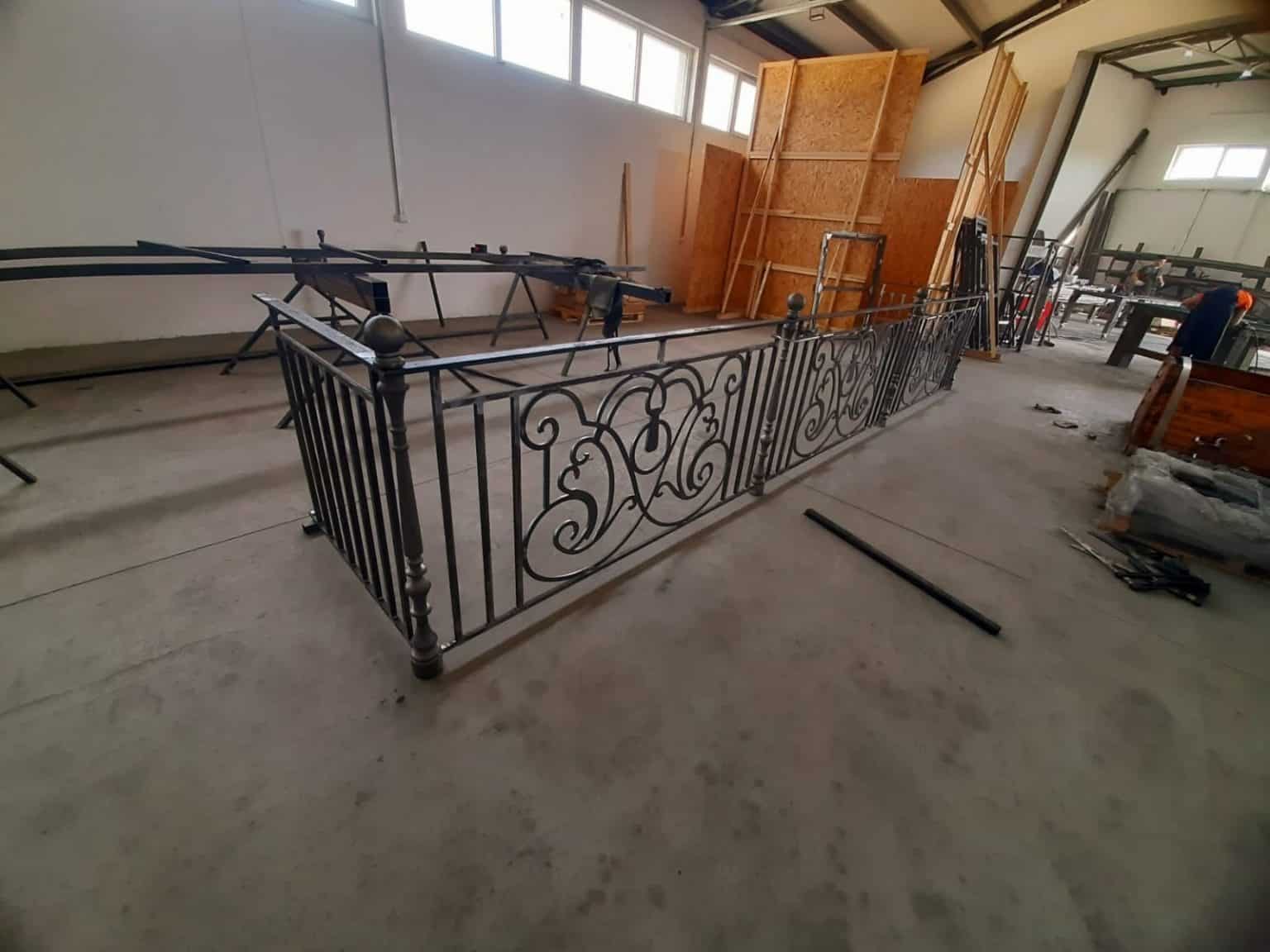 gardes-corps coupé au laser réalisé par A.B.E.L