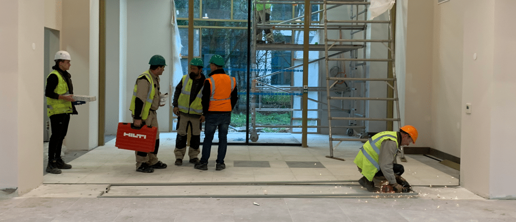 Découpe chantier A.B.E.L