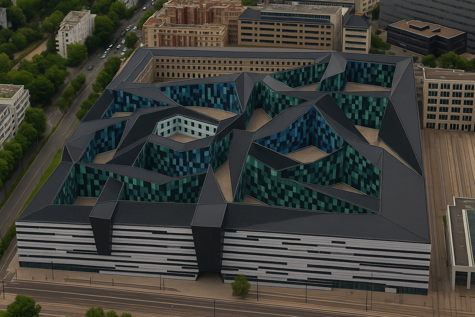 Ministère de la défense modélisé - Travaux A.B.E.L